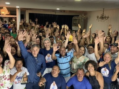 Em grande reunião, Cynthia Lucena mostra que ainda tem força política em Caxias e está preparada para 2024