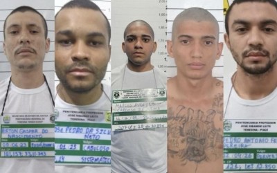 Cinco detentos escapam de penitenciária durante banho de sol no Piauí