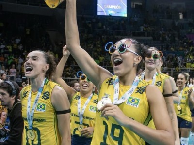 Brasil supera Argentina, conquista título e garante presença nos Jogos Olímpicos de Los Angeles 2028