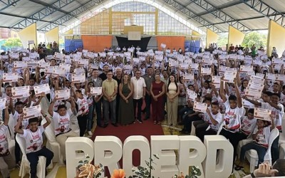 Parnarama celebra formatura de estudantes no PROERD e reforça compromisso com a educação preventiva