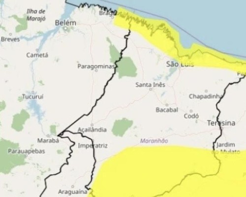 Alerta Meteorológico Coloca Áreas do Maranhão em Atenção para Possíveis Mudanças no Tempo