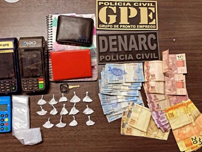 Polícia Civil prende suspeito por tráfico de drogas em Timon