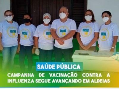 Vacinação contra a Influenza segue avançada na cidade de Aldeias Altas 