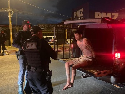 Dupla é presa após apontar arma para viatura durante perseguição em São Luís