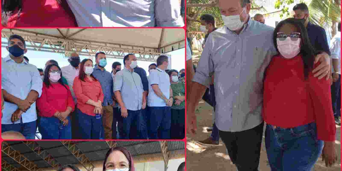 Vereadora Da Luz 7 Estrelas acompanha o vice-governador do Maranhão na assinatura de ordem de serviço para a construção de 4 pontes na MA-040 