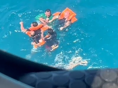 Embarcação naufraga e nove tripulantes são resgatados em alto mar em Tutóia