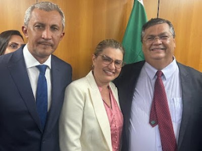 Secretário Nonatinho e deputada Cláudia Coutinho participam de posse do Ministro Flávio Dino, em Brasília 