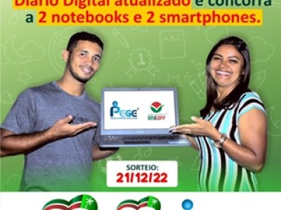 Prefeitura de São João do Sóter irá realizar sorteio para os professores que estiverem com o  Diário Digital atualizado