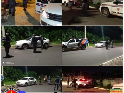 POLÍCIA MILITAR DEFLAGRA OPERAÇÃO CIDADE SEGURA EM CAXIAS