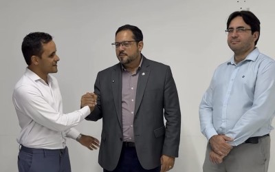 Pastores Fernando e Rai declaram apoio à pré-candidatura de Dr. Orlando a deputado federal durante reunião em São Luís