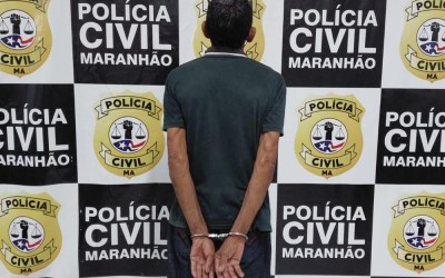 Suspeito de estuprar criança de 8 anos é preso pela Polícia Civil em Araioses, no Maranhão
