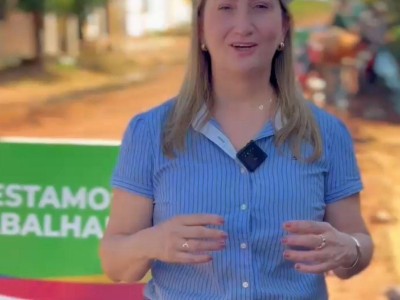 Prefeita Suane Dias realiza visita em obras de infraestrutura de Gonçalves Dias 