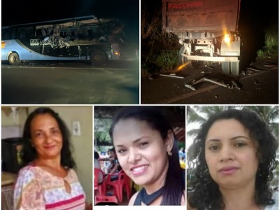 Sobe para três o número de mortes do acidente entre ônibus e caminhão na BR-135 entre Presidente Dutra e São Domingos do Maranhão