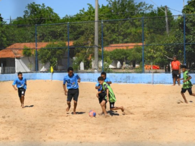 Beach Soccer e Futebol de Campo são destaques nos Jogos Escolares de Caxias