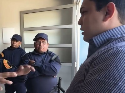 Suposto jornalista faz baderna em posto de saúde  e polícia é chamada, em Matões 