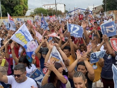 Weverton Rocha faz carreata histórica ao lado de Ferdinando Coutinho e Cláudia Coutinho em Matões 