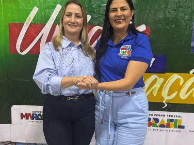 Prefeita de Gonçalves Dias participa de evento da Primeira Caravana do FNDE em Presidente Dutra 