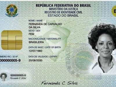 Nova carteira de identidade começará a ser emitida a partir da próxima semana