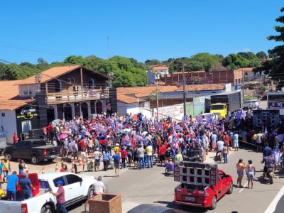 Comício do candidato a reeleição para governador, Carlos Brandão é um fracasso em Matões