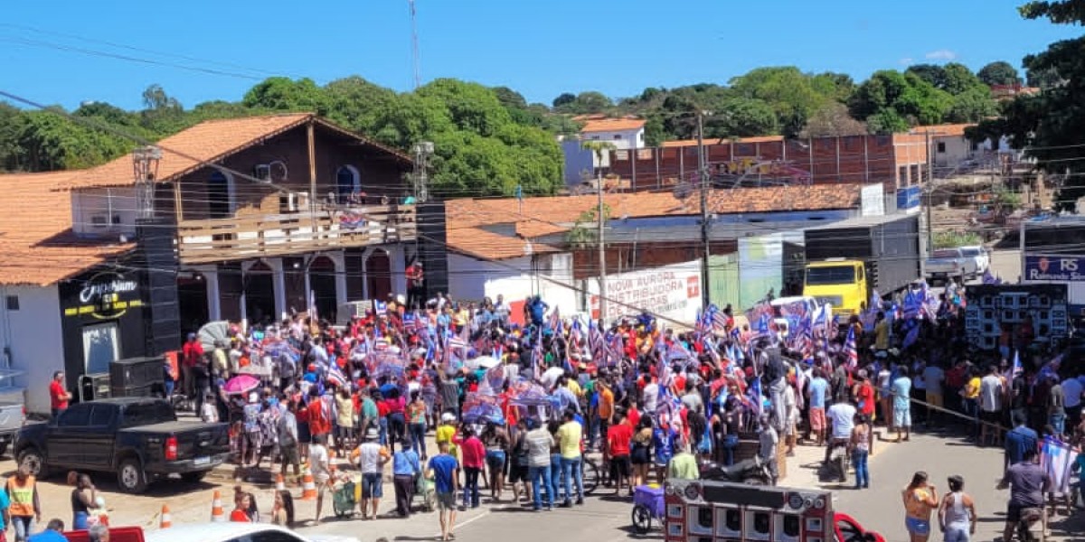 Comício do candidato a reeleição para governador, Carlos Brandão é um fracasso em Matões
