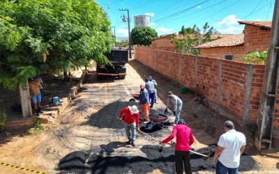 Município de Matões segue investindo na revitalização de ruas e avenidas
