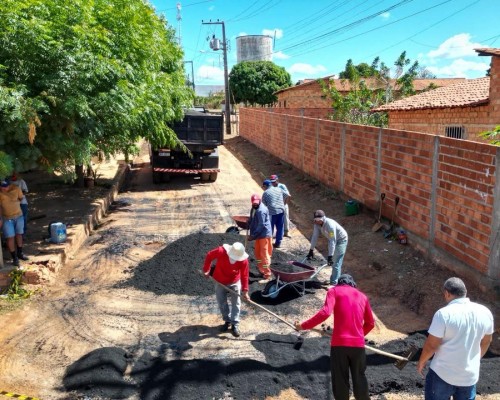 Município de Matões segue investindo na revitalização de ruas e avenidas