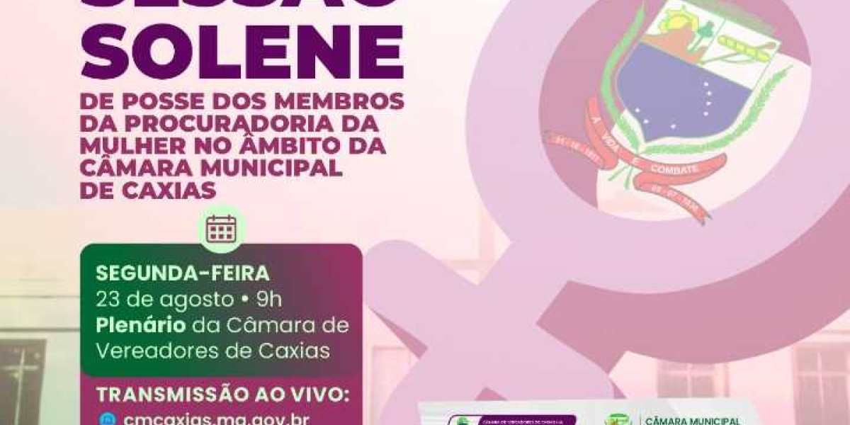 Membros da Procuradoria da Mulher da Câmara de Caxias são empossados nesta segunda-feira