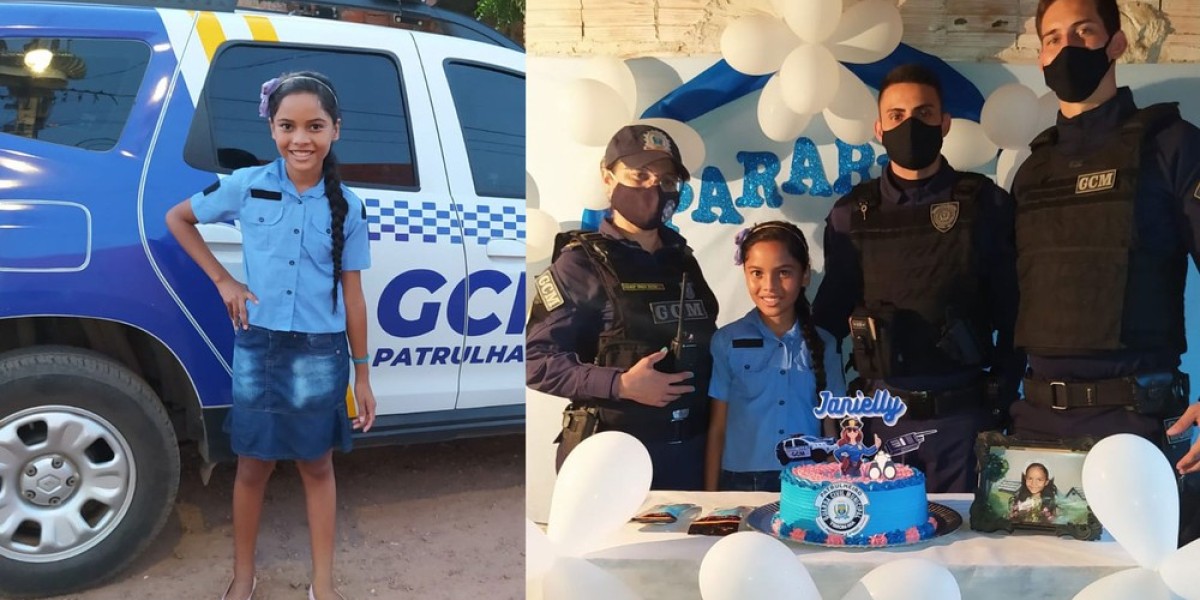 Menina ganha festa surpresa de aniversário da Guarda Municipal de Timon
