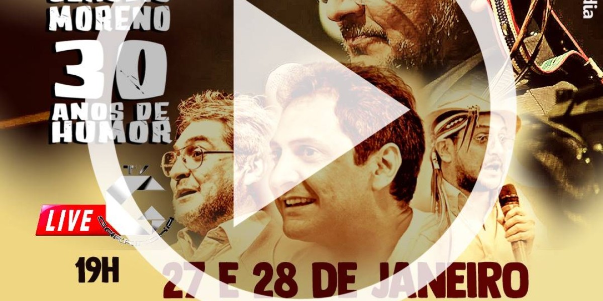 Assista a live do humorista piauiense João Cláudio Moreno 