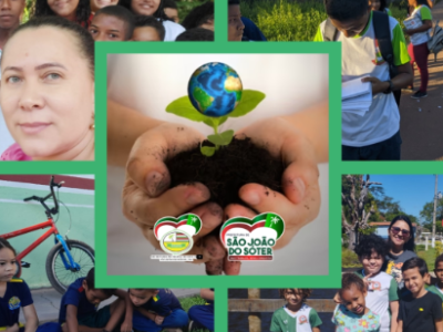 Escolas Municipais de São João do Sóter realizam atividades alusivas ao Dia Mundial do Meio Ambiente 