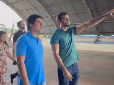 Ministro do Esporte, André Fufuca, visita Caxias para reafirmar apoio ao prefeito Gentil Neto