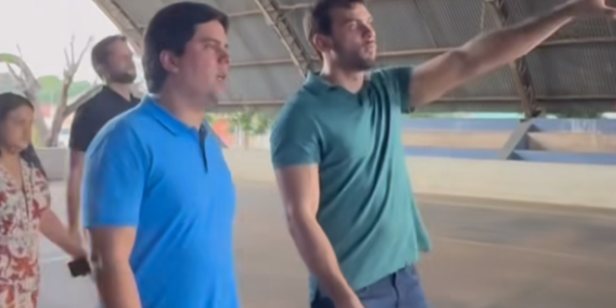 Ministro do Esporte, André Fufuca, visita Caxias para reafirmar apoio ao prefeito Gentil Neto