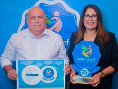 Kedson Lima recebe Selo Unicef, em São Luís 