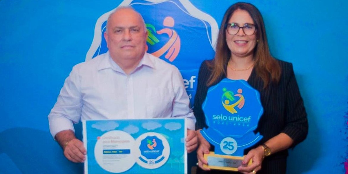 Kedson Lima recebe Selo Unicef, em São Luís