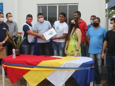 Prefeito participa de comemoração do Dia da Árvore em Gonçalves Dias 
