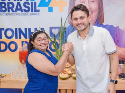 Toinha do Povo recepciona Ministro das Comunicações, Juscelino Filho, em Governador Eugênio Barros 