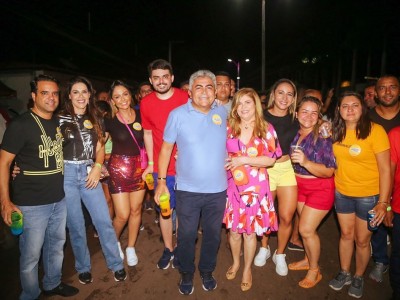Deputado Edilázio Júnior retorna a Codó e é recebido com festa por multidão de apoiadores