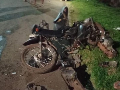 Duas pessoas morrem em acidente entre viatura da Polícia Civil e motocicleta na cidade de Turiaçu