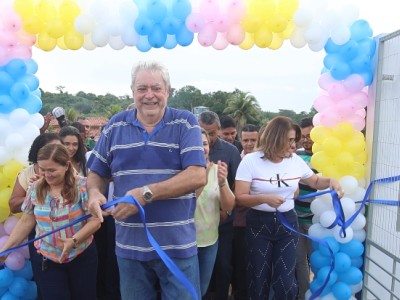 Prefeito Ferdinando Coutinho inaugura escola no povoado Pedreiras, em Matões