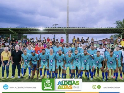 Prefeitura realiza campeonato Aldeense no estádio Bacelazão em Aldeias Altas 