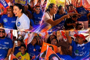 Força política: Daniella reúne multidão em inauguração de comitê, em São Luís.