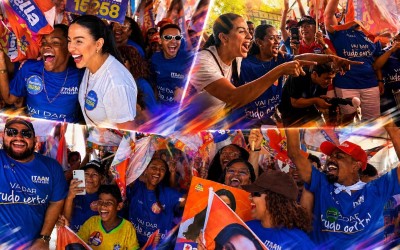 Força política: Daniella reúne multidão em inauguração de comitê, em São Luís.