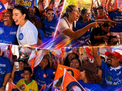 Força política: Daniella reúne multidão em inauguração de comitê, em São Luís.