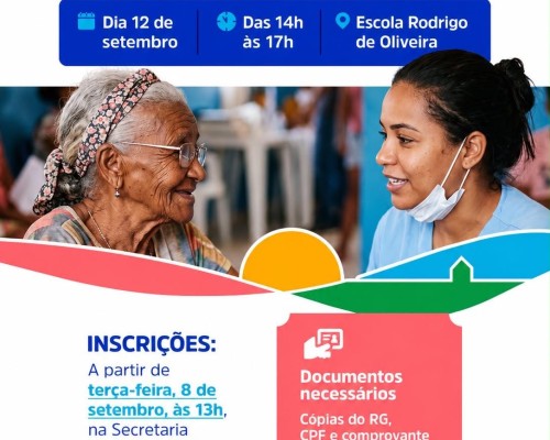 Mutirão do Glaucoma será realizado em Matões com consultas e acompanhamento especializado