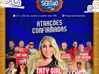 Luar do Sertão anuncia grandes atrações e promete movimentar Matões