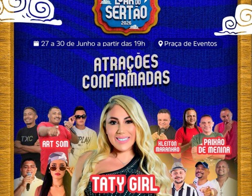 Luar do Sertão anuncia grandes atrações e promete movimentar Matões