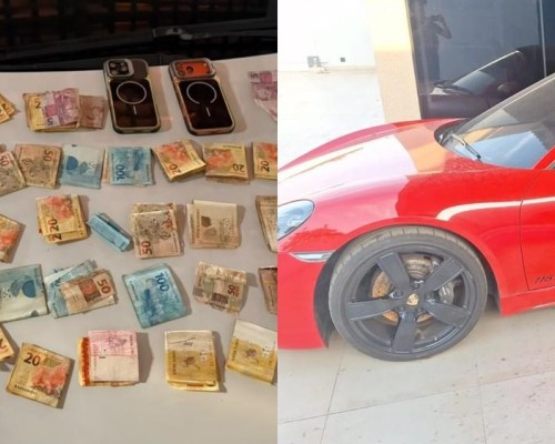 Porsche, armas e R$ 20 mil são apreendidos em operação contra organizações criminosas no PI e MA
