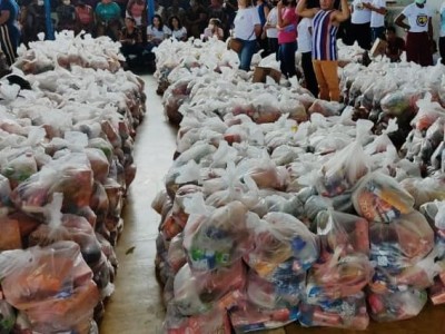 Comida e salários antecipados: prefeitura garante assistências às famílias na semana santa em Caxias