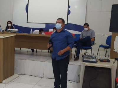 Vereador Darlan participa de reunião junto a Prefeitura Municipal de Caxias para intensificar ações de combate a Covid-19 no município