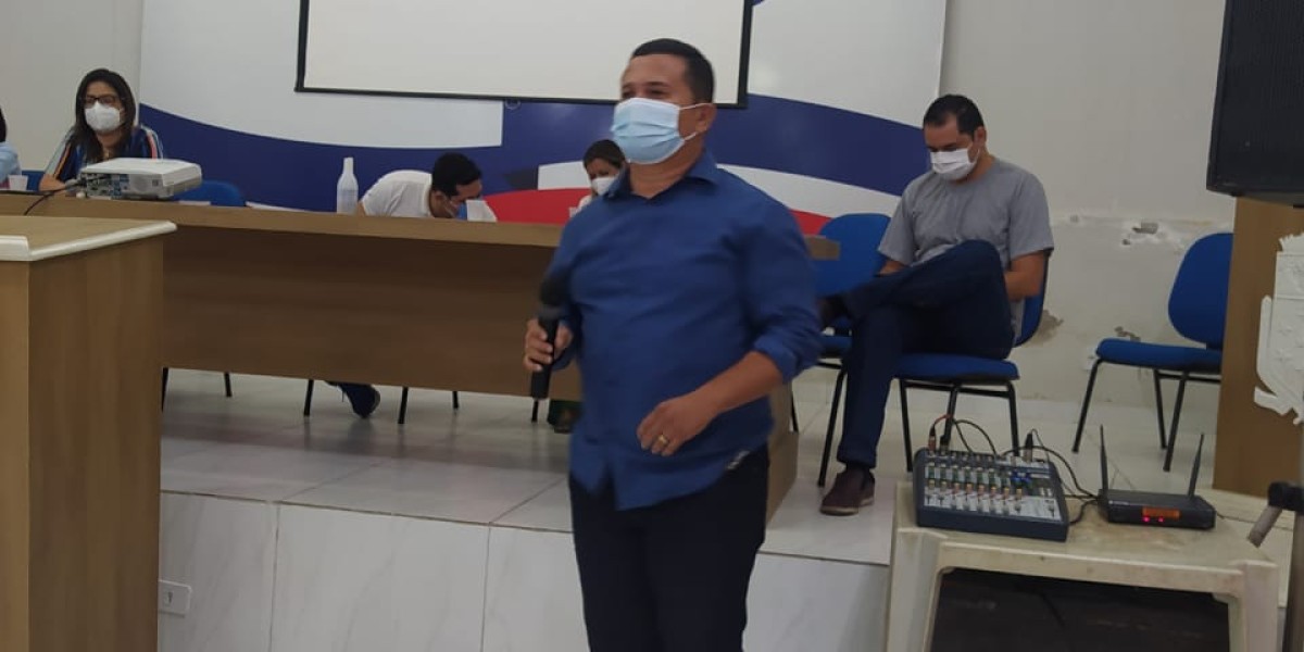 Vereador Darlan participa de reunião junto a Prefeitura Municipal de Caxias para intensificar ações de combate a Covid-19 no município